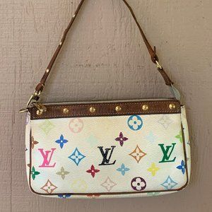 Authentic Louis Vuitton monogram pochette bag